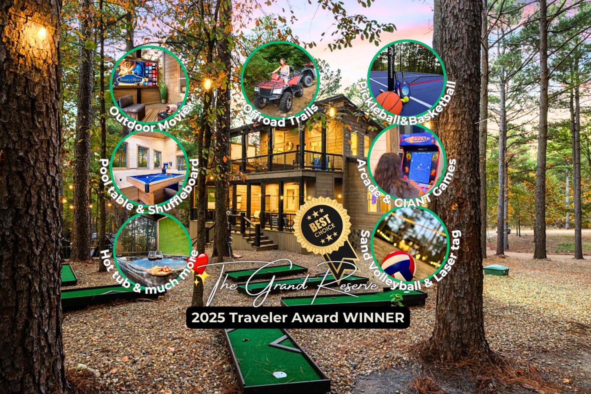Lux,Hot Tub,Atv,Hiking,Pickleball,Firepit,Arcade Broken Bow Zewnętrze zdjęcie